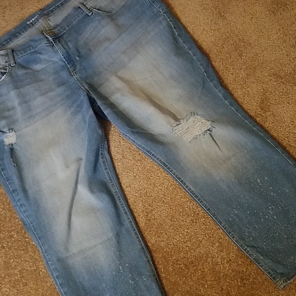 Old Navy Pants - Old Navy size 18 denim capris